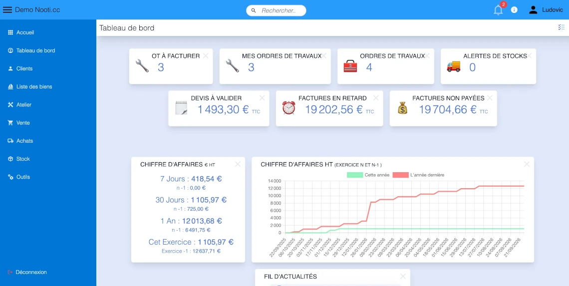 Nooti.cc - Logiciel de gestion pour chantier naval